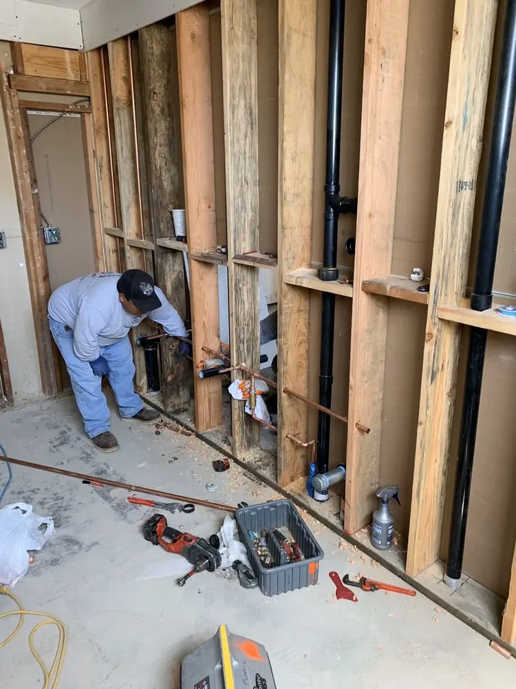 Commercial rough-in plumbing for Commercial Plumbing in Poquott
